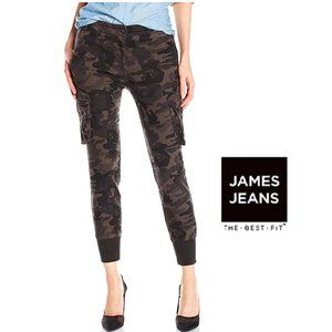 James Jeans | Camo Cargo Jogger Pant | 10